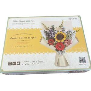Rowood Wooden Flower Bouquet Craft Kit